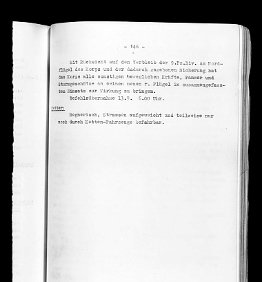 Журнал боевых действий 6-й армии № 6 (1.9-20.9.1943). Германия